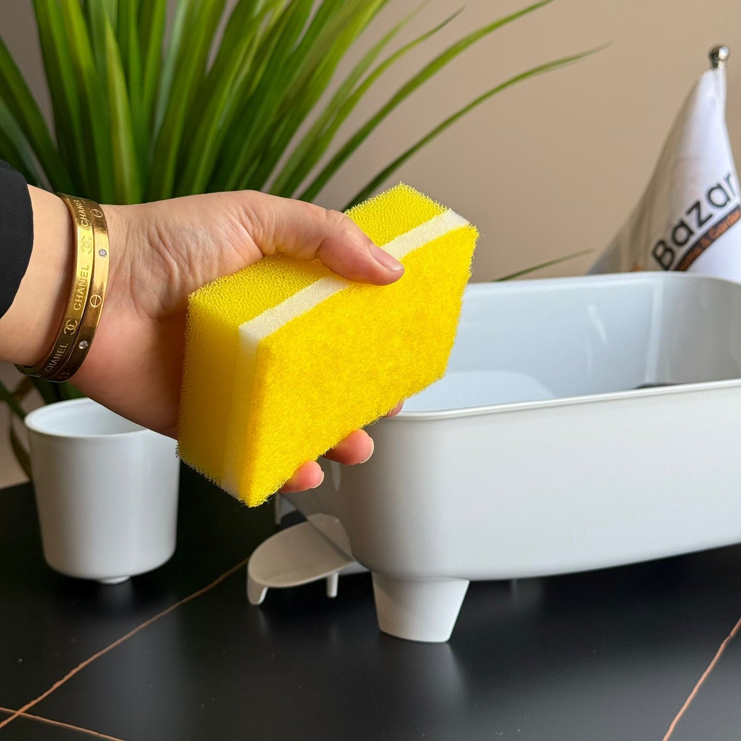 Durable Plastic Kitchen Dish Drying Rack