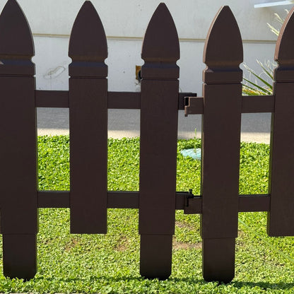 Plastic Picket Garden Fence