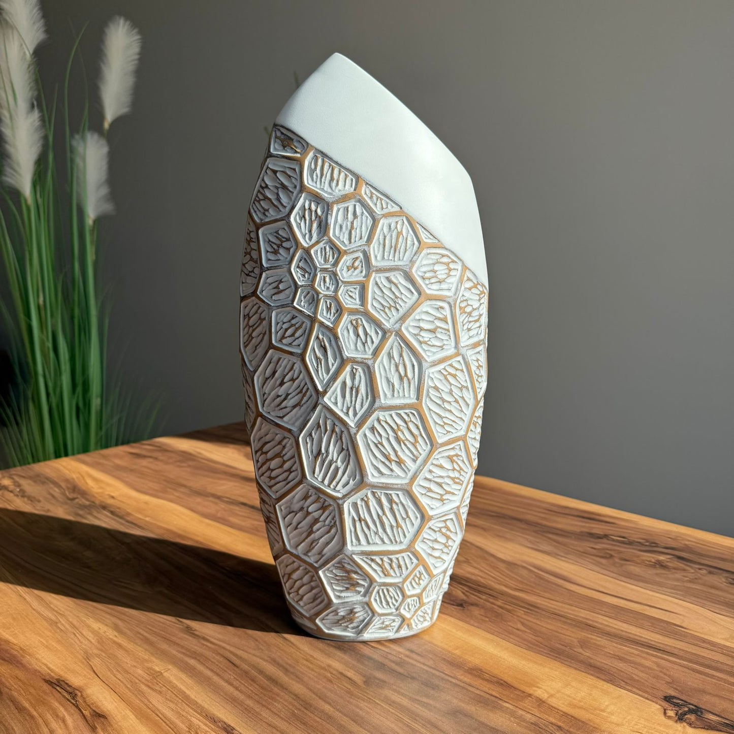 Vintage Luxe Ceramic Vase