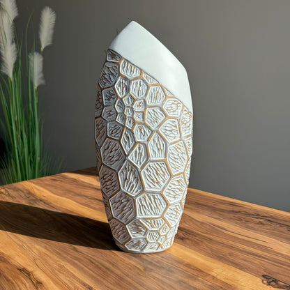 Vintage Luxe Ceramic Vase