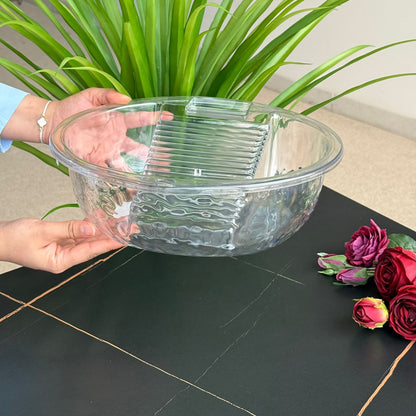 Multi-Purpose Wash Basin With Built-In Washboard
