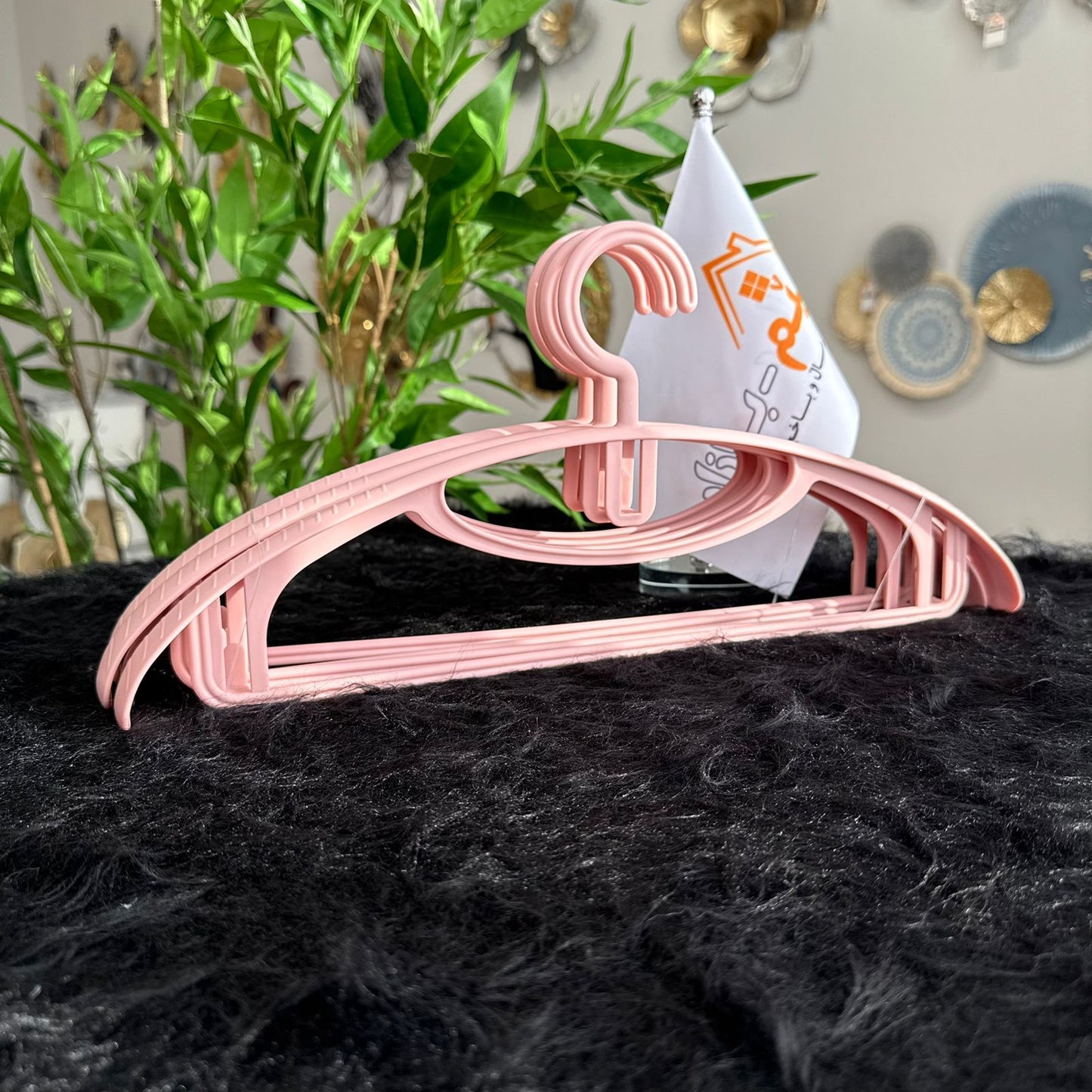 Plastic Clothes Hangers – 3-Piece Set