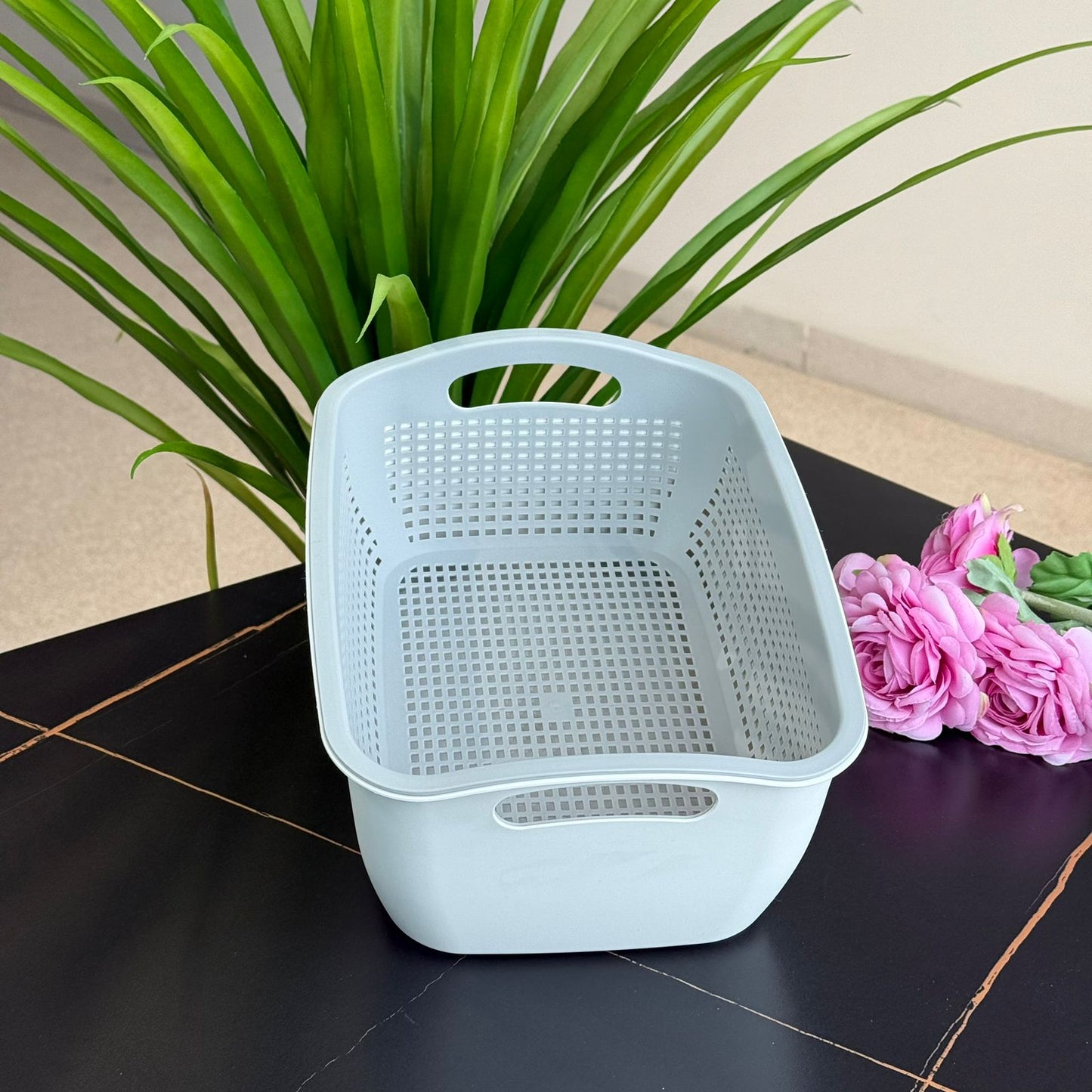 Double-Layer Plastic Drain Basket