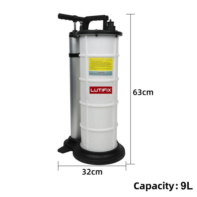 9L Manual Fluid Extractor Vacuum
