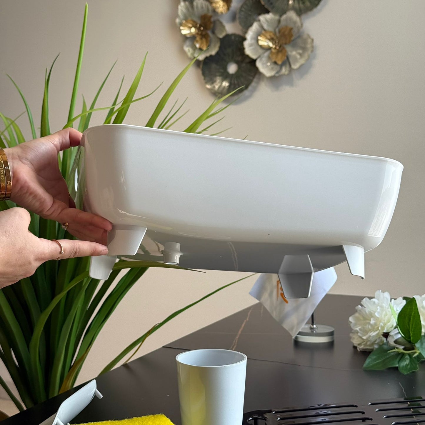 Durable Plastic Kitchen Dish Drying Rack