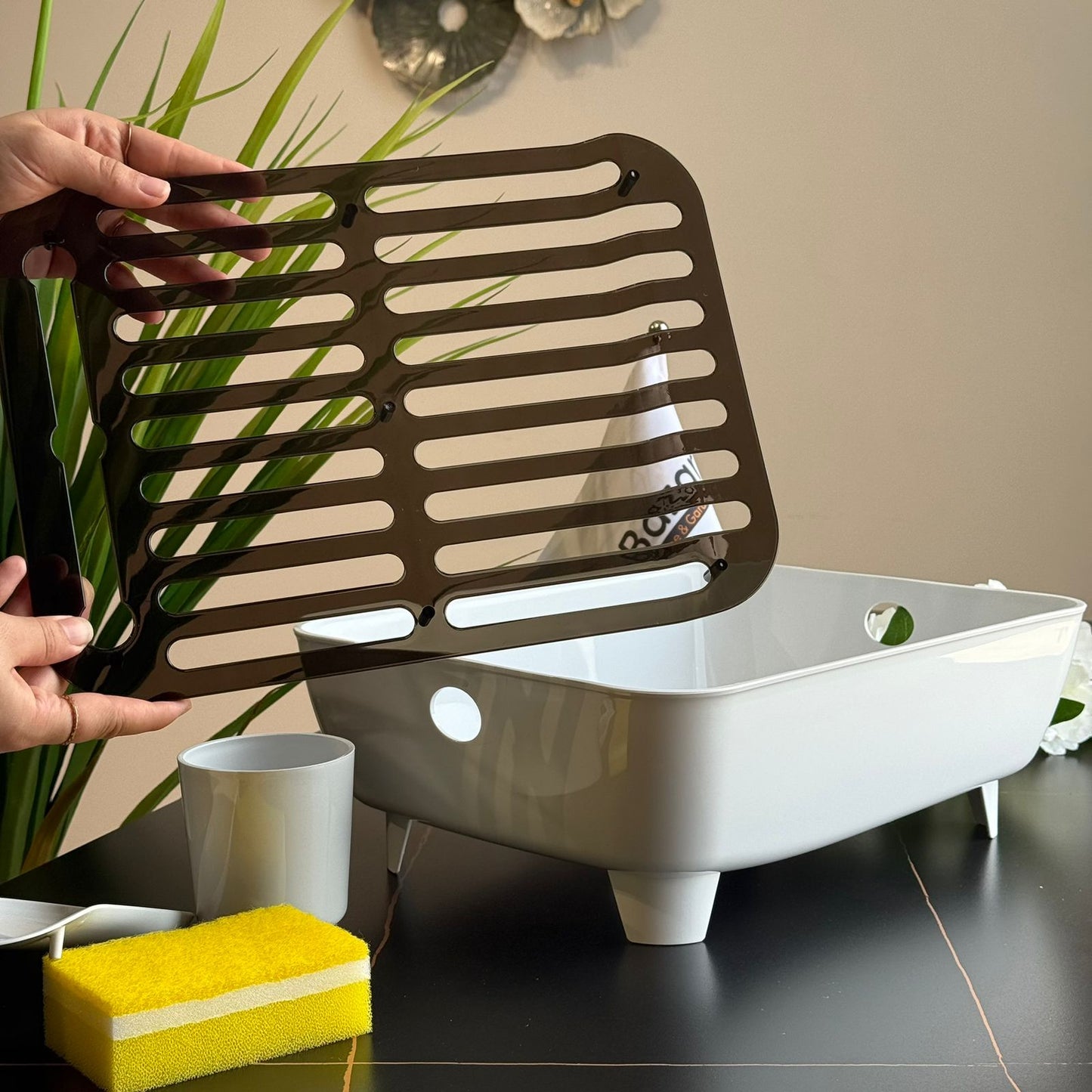 Durable Plastic Kitchen Dish Drying Rack