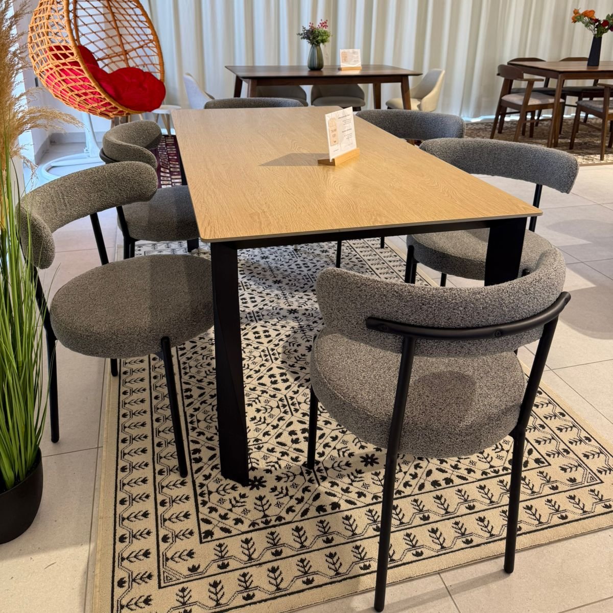 Rowan Table and Tina Chairs Indoor Set