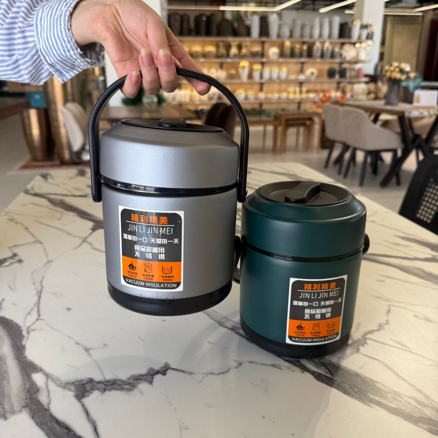 Heat Lock Vacuum Lunch Box