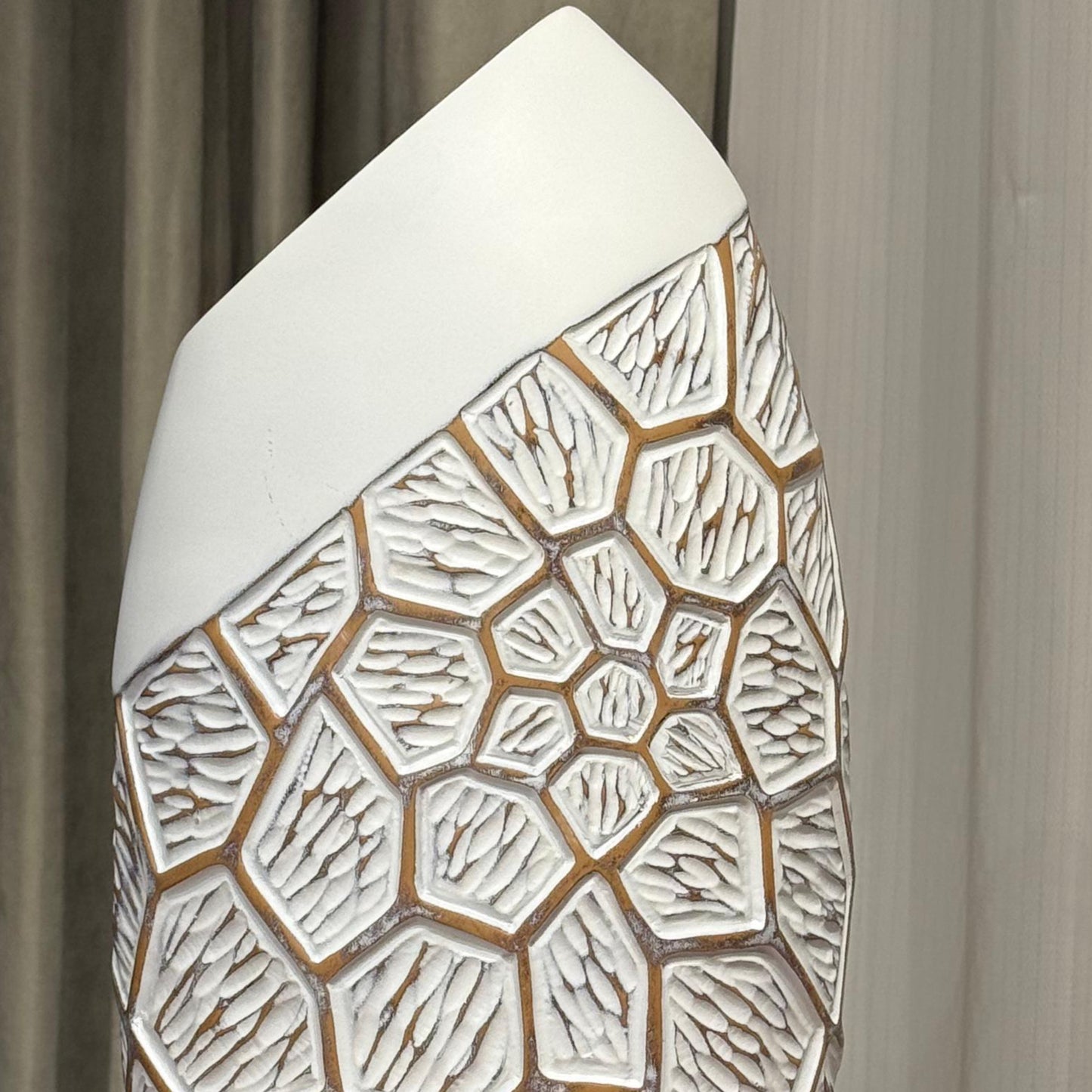 Vintage Luxe Ceramic Vase