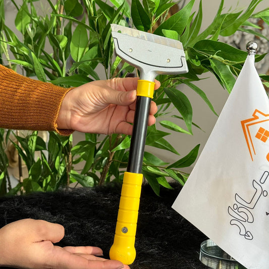 أداة مكشطة وفرم بمقبض طويل متعددة الاستخدامات