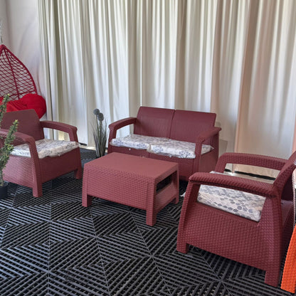 سێتی دانیشتنی باخچەی مۆدێرن