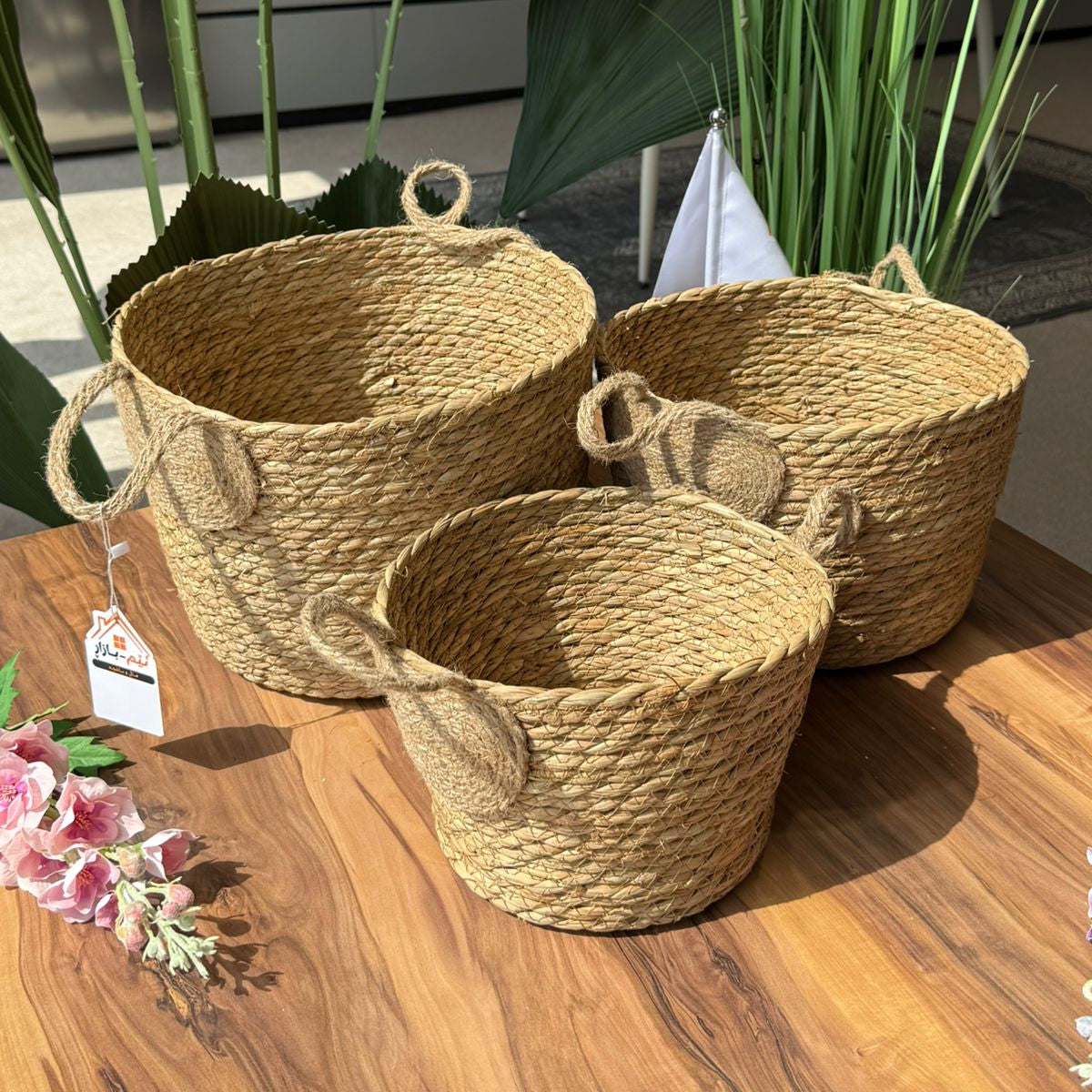 Seagrass Harmony Basket Trio