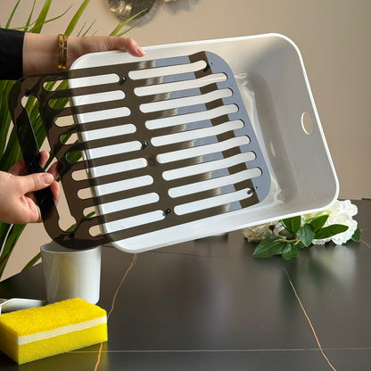 Durable Plastic Kitchen Dish Drying Rack