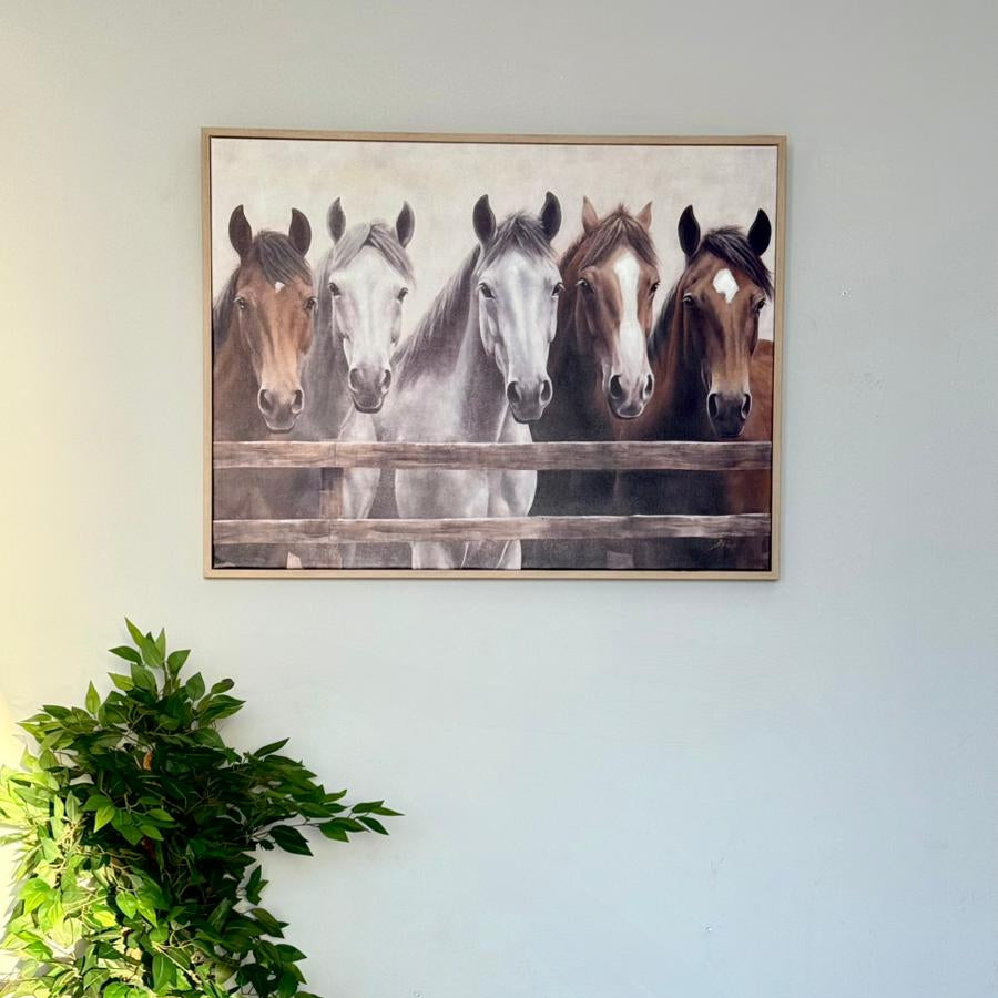 120x90 Hand Painted Gorgeous Arts with Frame