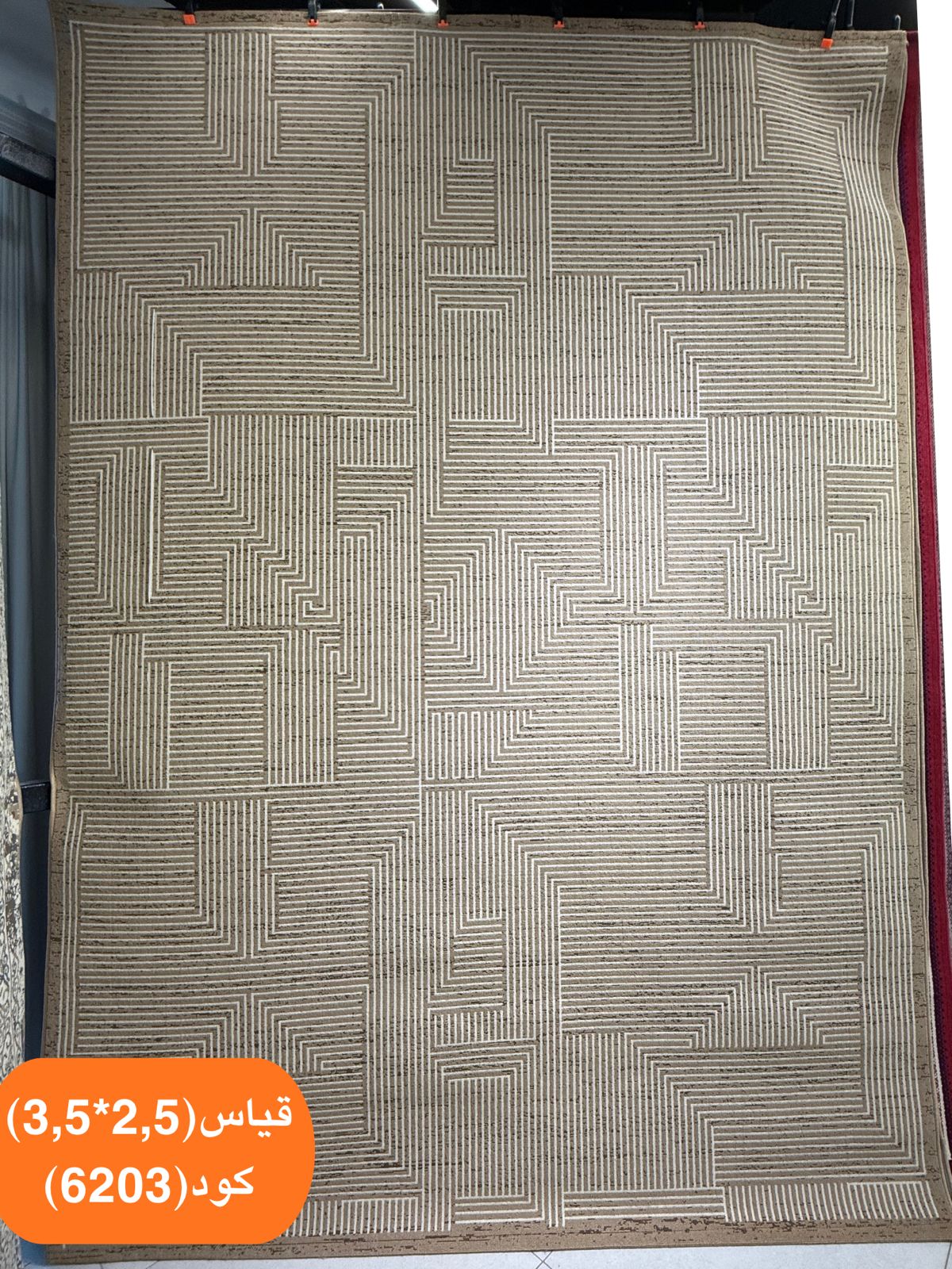 3.5x2.5m Modern Indoor Carpet