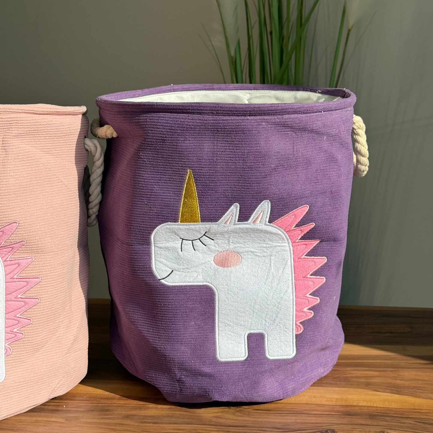 سلال تخزين قماشية متعددة الاستخدامات