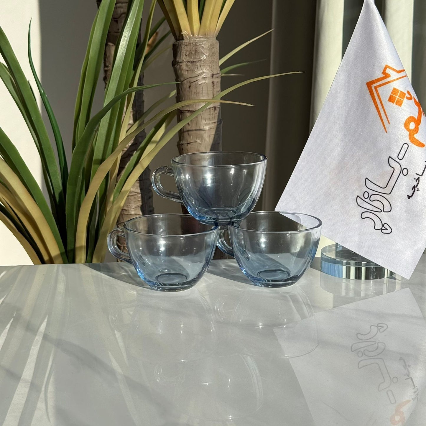 Elegant Glass Tea Cups