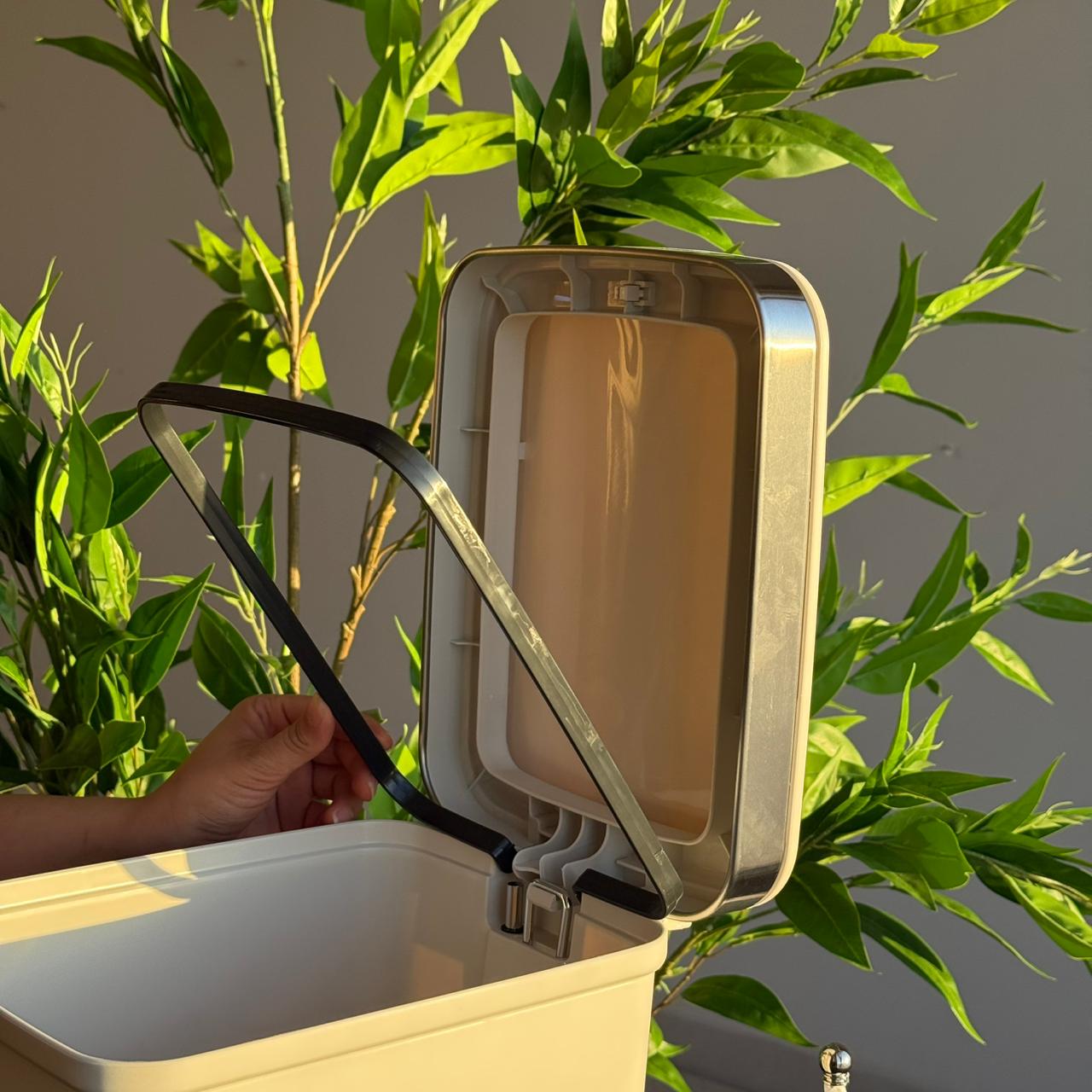 Luxury Pedal & Press Waste Bin