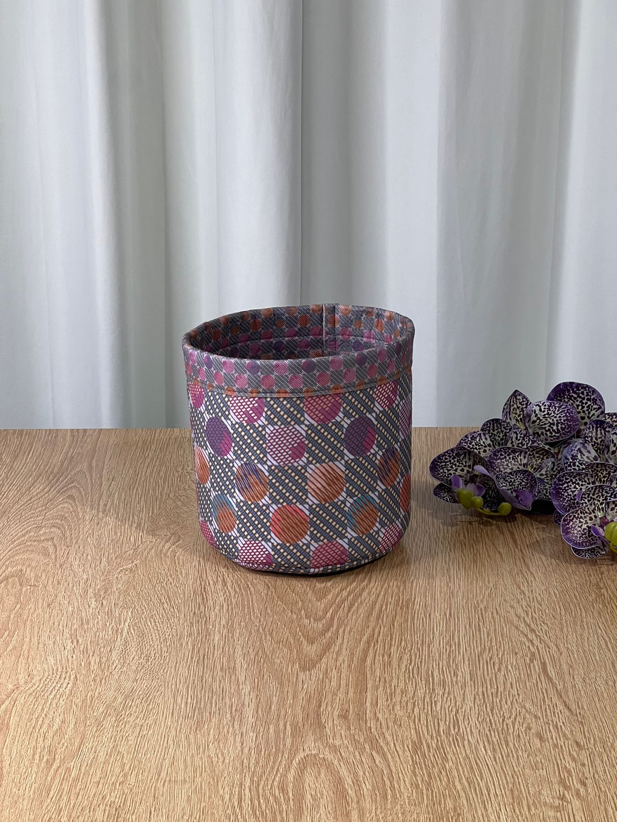 4 Sized Laundry Fabric Baskets