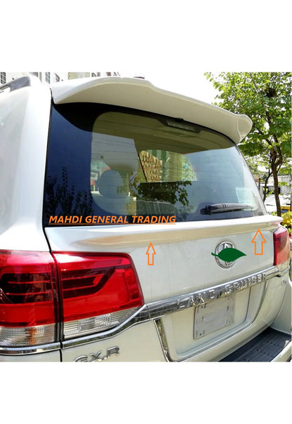 Toyota Land Cruiser 2018 middle rear spoiler