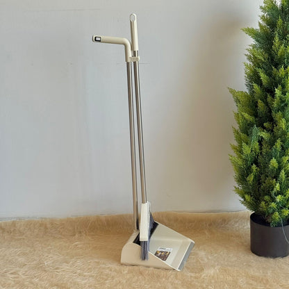 Broom & Long-Handle Dustpan Set