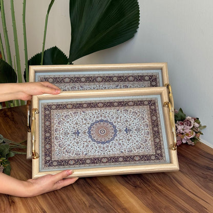 Classic Carpet Pattern Serving Tray