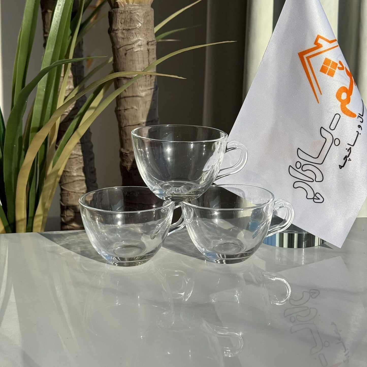 Elegant Glass Tea Cups