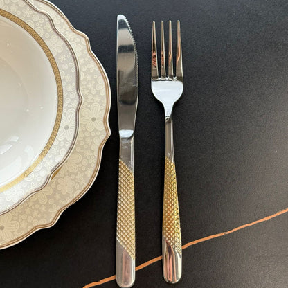 Luxury Cutlery Collection - In Golden & Silver