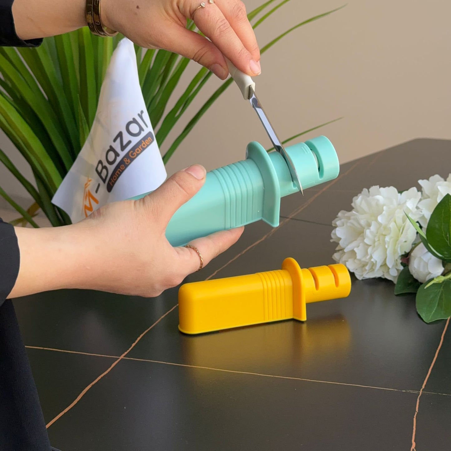 2-Stage Manual Knife Sharpener