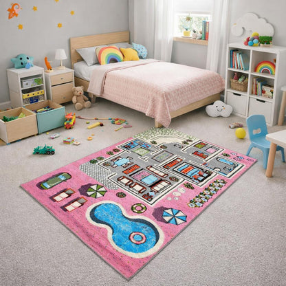 2.25x1.5m Modern Carpets - Cut & Loop Collection