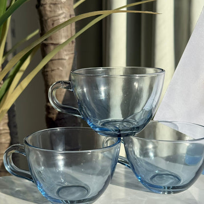 Elegant Glass Tea Cups