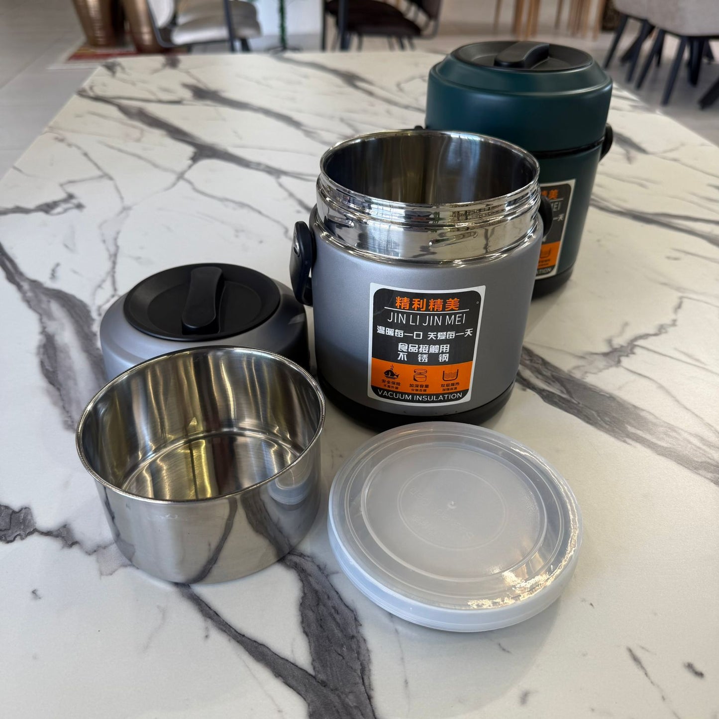 Heat Lock Vacuum Lunch Box