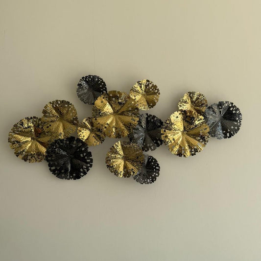 Floral Metal Wall Decoration Art