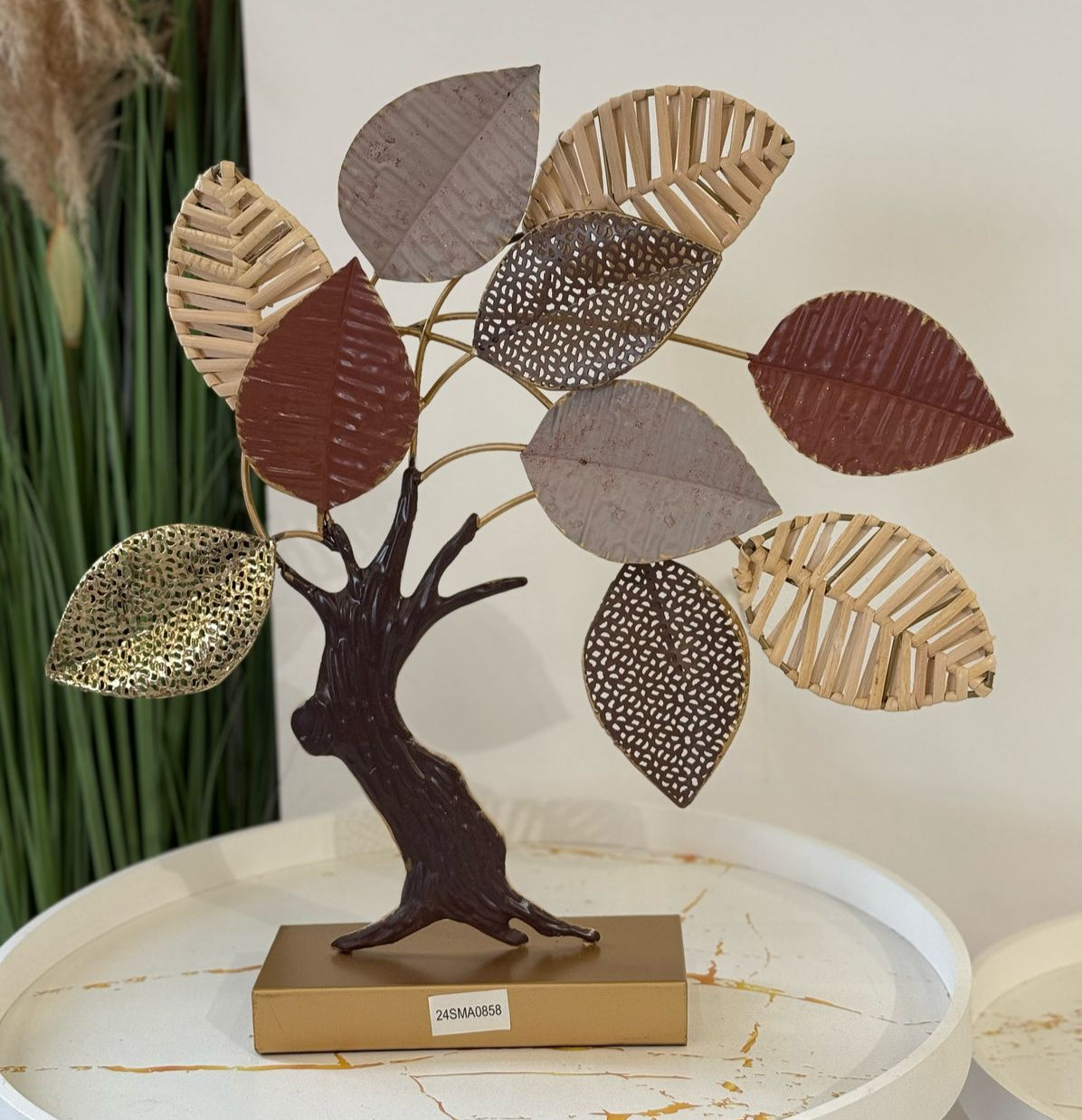 Tabletop Metal Decorative Tree