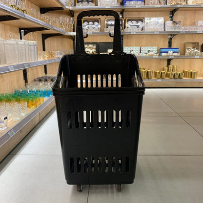 Shopping Trolley Basket On Wheels