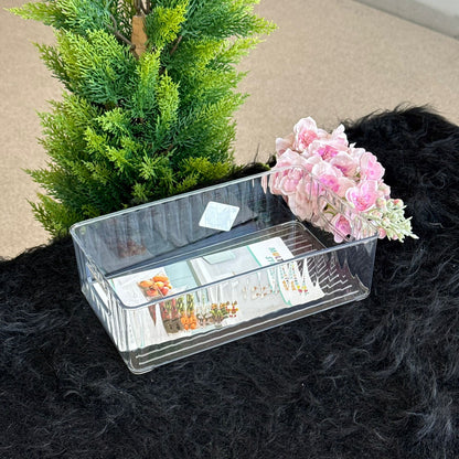 Clear Multi-Purpose Storage Organizer Box