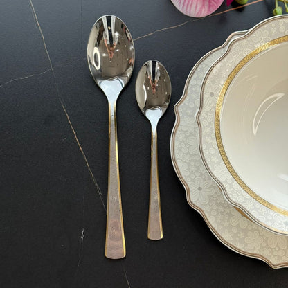 Regal Golden & Silver Cutlery Collection