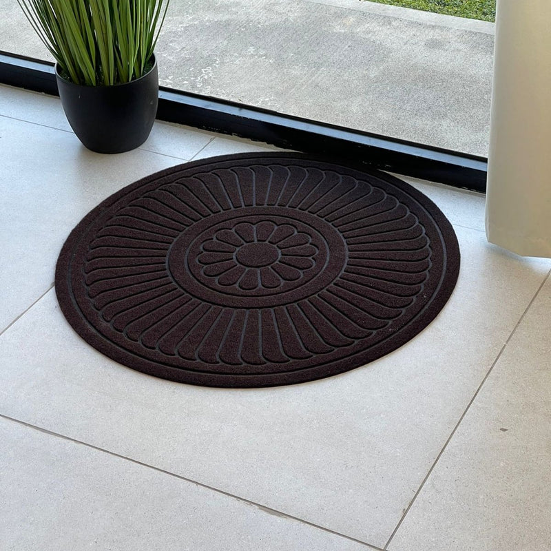 Heavy 75cm Sq-19-2 Circular Door Mat