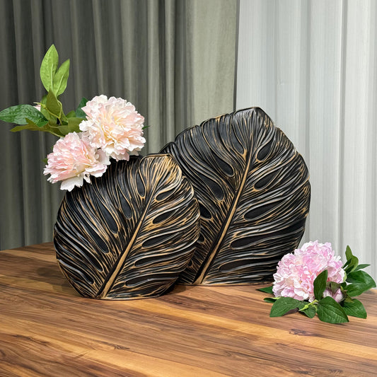 Vintage Decorative  Polystone Vase