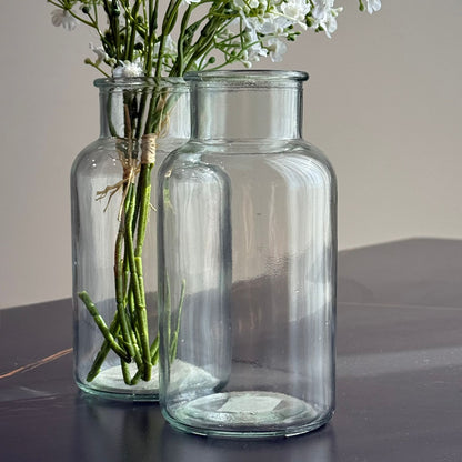 Classic Clear Glass Vase