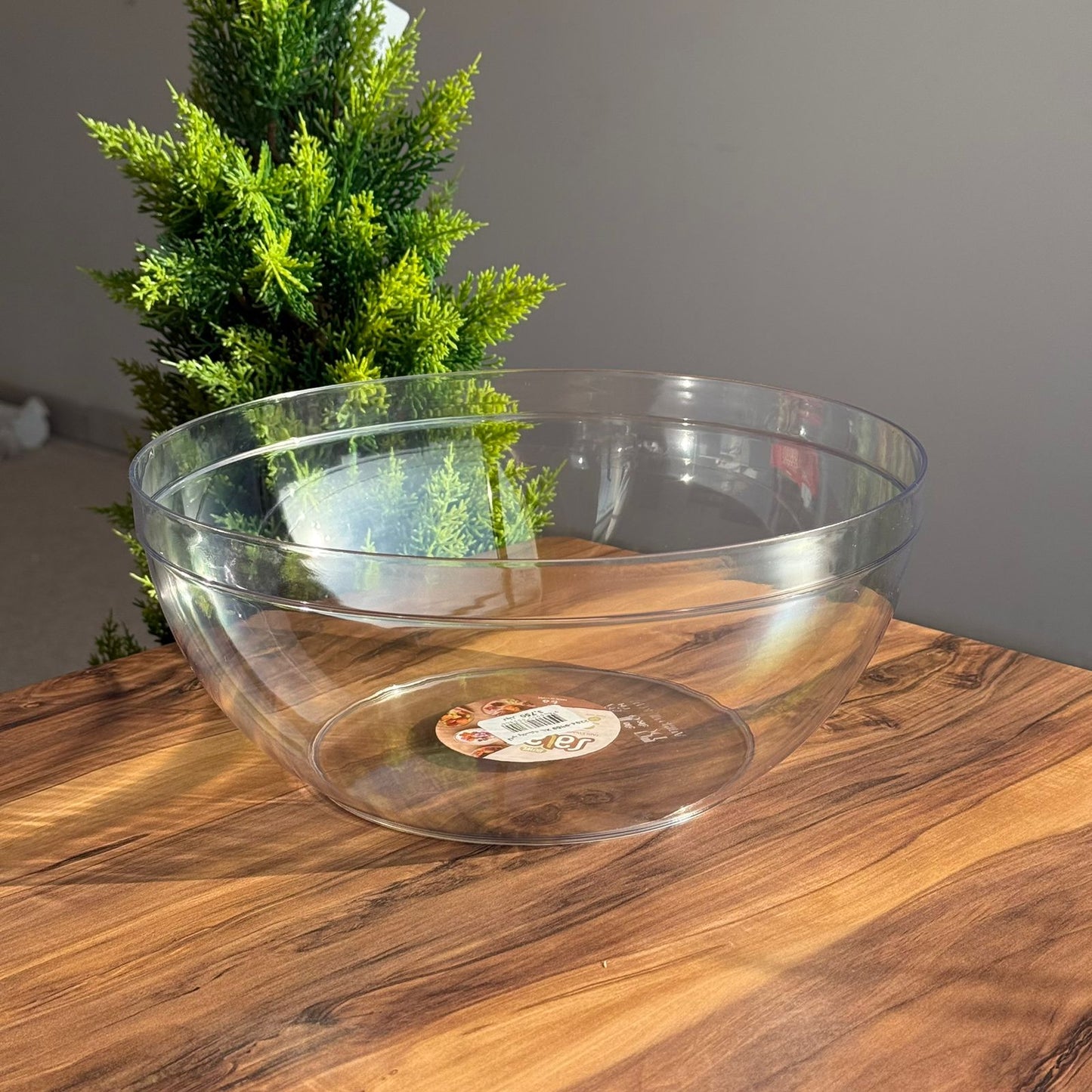 Clear Multi-Size Round Serving & Storage Bowls