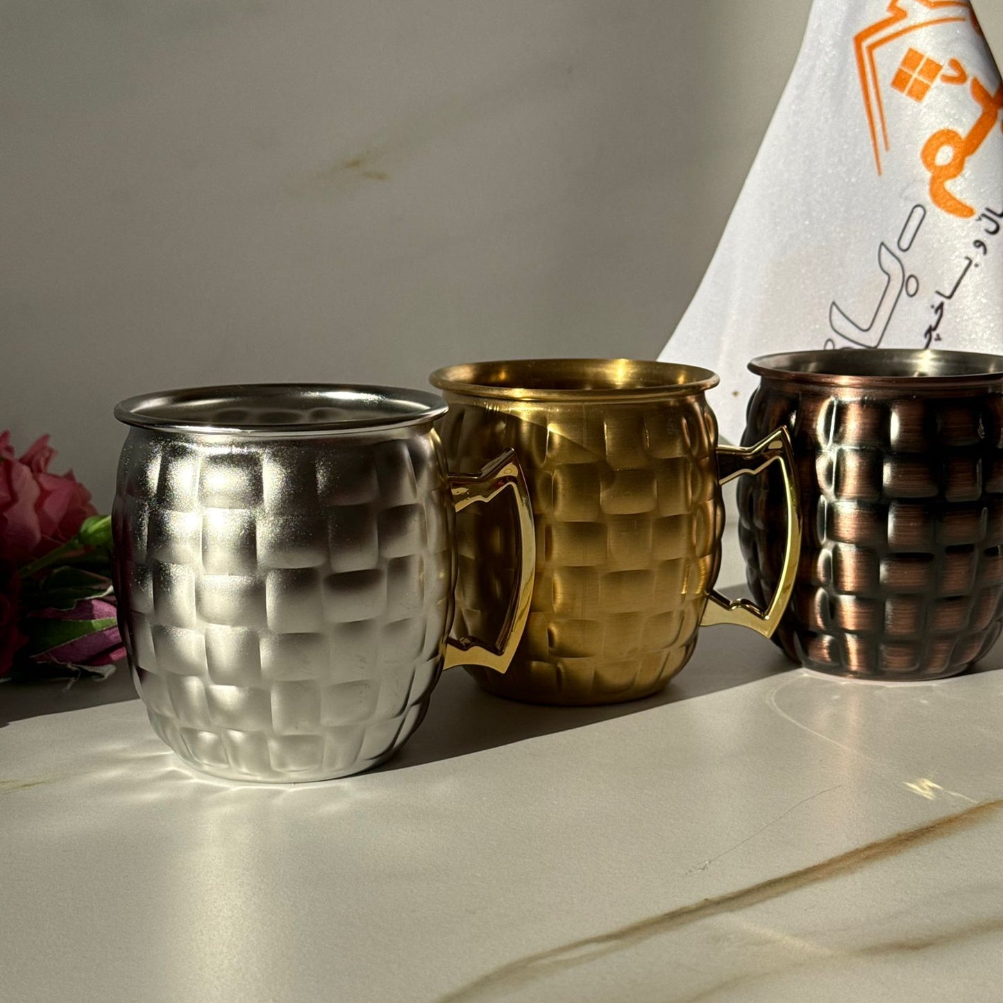 کوپی شیکی ستیل - زێڕی /زیوی /بڕۆنزی