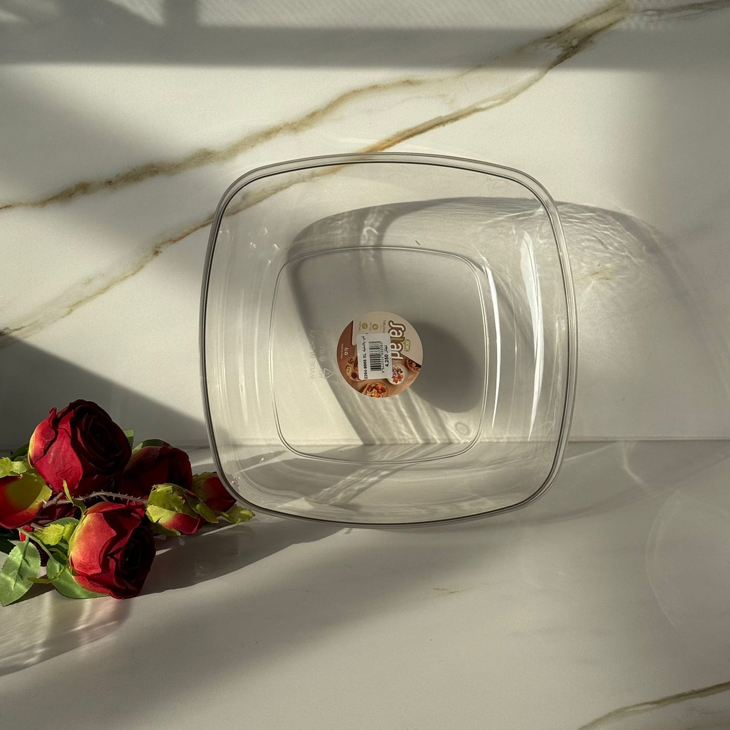 Clear Multi-Size Serving & Storage Bowls
