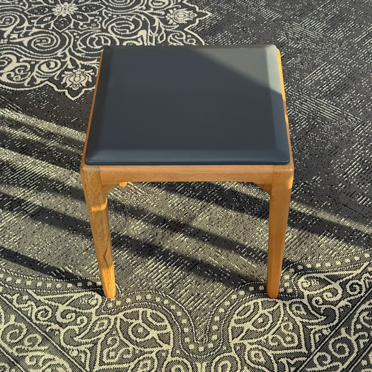 Luca - Modern Durable Table Set - Beige & Grey