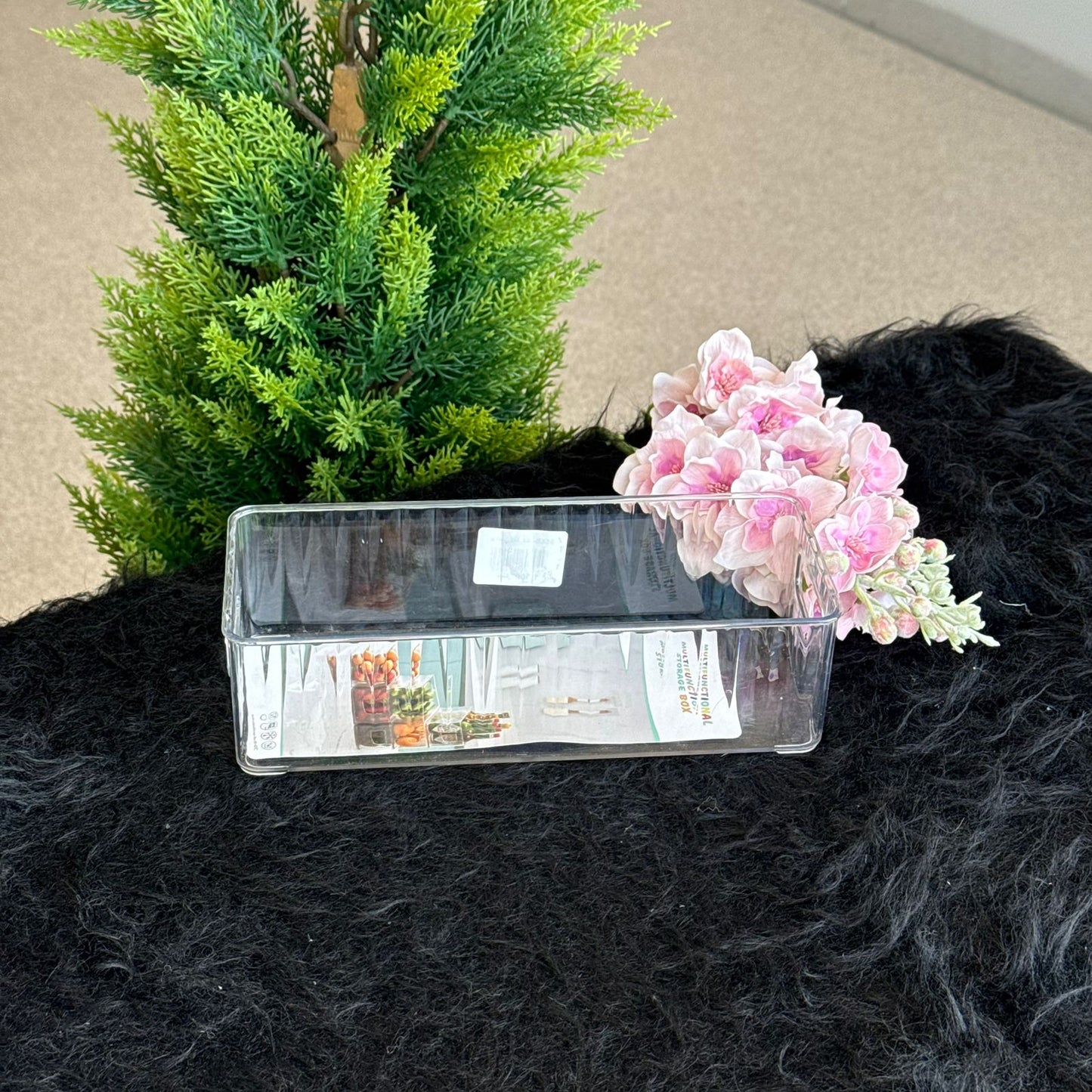 Clear Multi-Purpose Storage Organizer Box