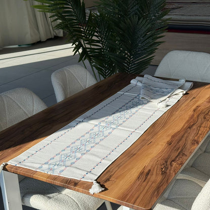 ٣٥ × ١٨٠سم ڕایەخی سەر مێزی دیکۆراتی شاهانە