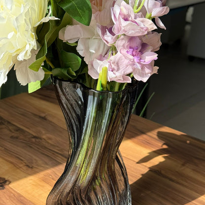 Ripple Flow Glass Vases