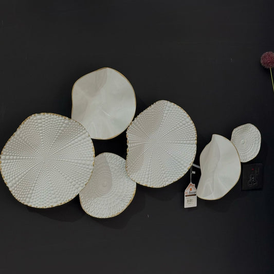 Metal White Wall Decor Art