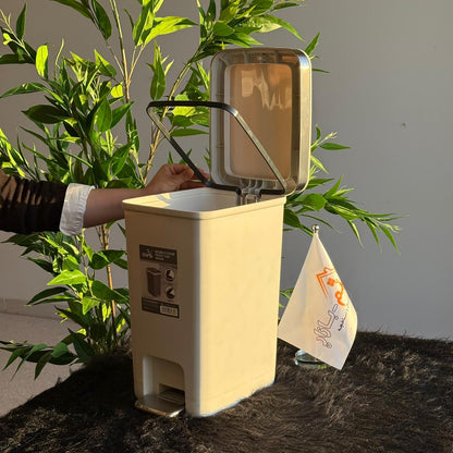 Luxury Pedal & Press Waste Bin