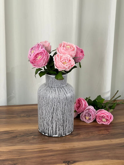 المزهريات العتيقة المزخرفة المرسومة باليد